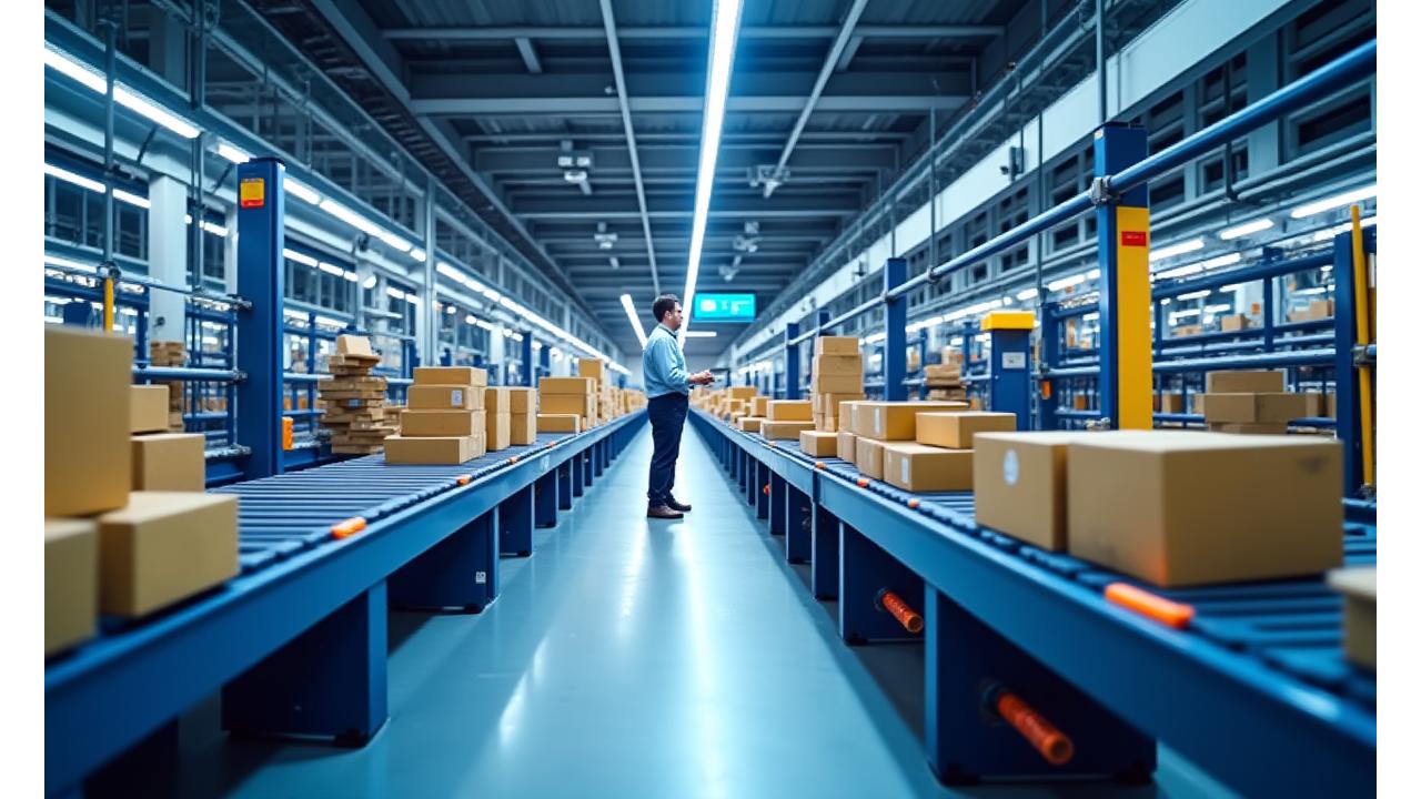 이커머스 풀필먼트 프로세스 시각화, 분류 및 배송을 위한 제품