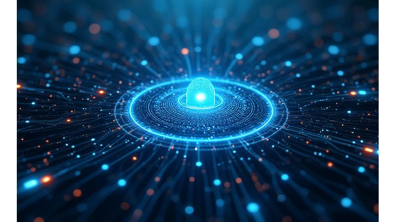 데이터를 보호하는 복잡한 네트워크 보안 시스템